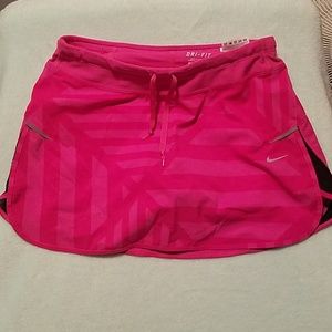 Pink Nike Dri-Fit Running Skirt